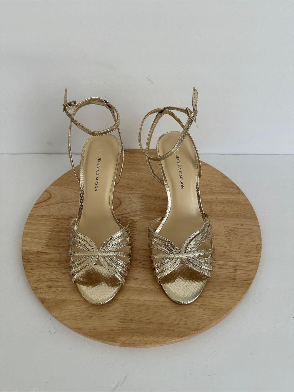 JS Jessica Simpson Womens Nysen Heeled Sandals